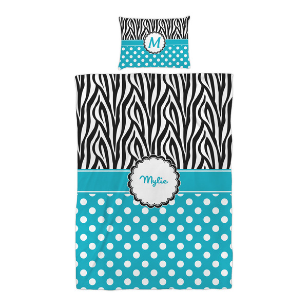 Dots & Zebra Duvet Cover Set - Twin XL - Alt Approval