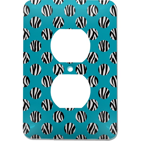 Custom Dots & Zebra Electric Outlet Plate