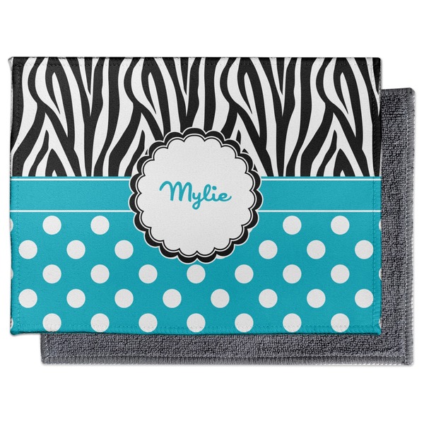 Dots & Zebra Electronic Screen Wipe - Flat