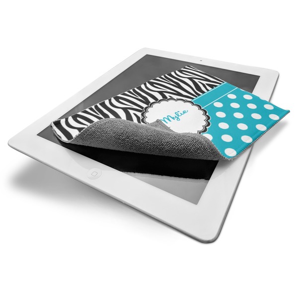 Dots & Zebra Electronic Screen Wipe - iPad