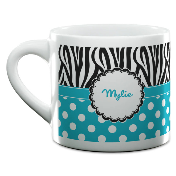 Dots & Zebra Espresso Cup - 6oz (Double Shot) (MAIN)
