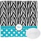 Dots & Zebra Washcloth (Personalized)