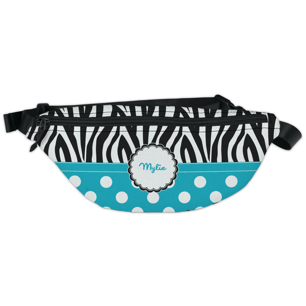 Custom Dots & Zebra Fanny Pack - Classic Style (Personalized)
