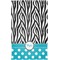Dots & Zebra Finger Tip Towel - Full View