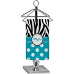 Dots & Zebra Finger Tip Towel - Full Print (Personalized)