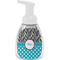 Dots & Zebra Foam Soap Bottle - White