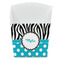 Dots & Zebra French Fry Favor Boxes (Personalized)