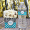 Dots & Zebra French Fry Favor Box - w/ Water Bottle