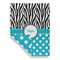 Dots & Zebra Garden Flags - Large - Double Sided - FRONT FOLDED