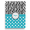 Dots & Zebra Garden Flags - Large - Single Sided - FRONT