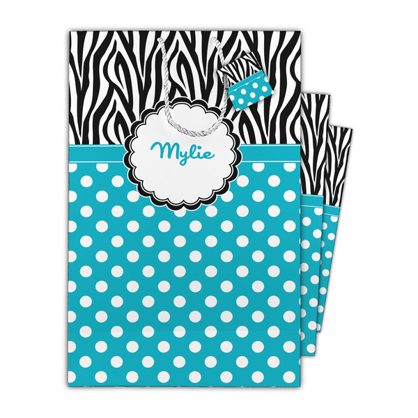 Dots & Zebra Gift Bags - Parent/Main
