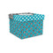 Dots & Zebra Gift Boxes with Lid - Canvas Wrapped - Small - Front/Main