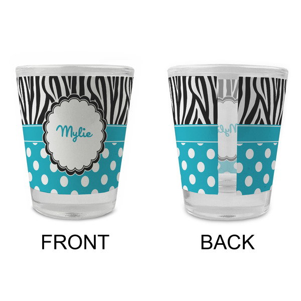 Dots & Zebra Glass Shot Glass - Standard - APPROVAL