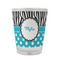 Dots & Zebra Glass Shot Glass - 1.5 oz - Single (Personalized)