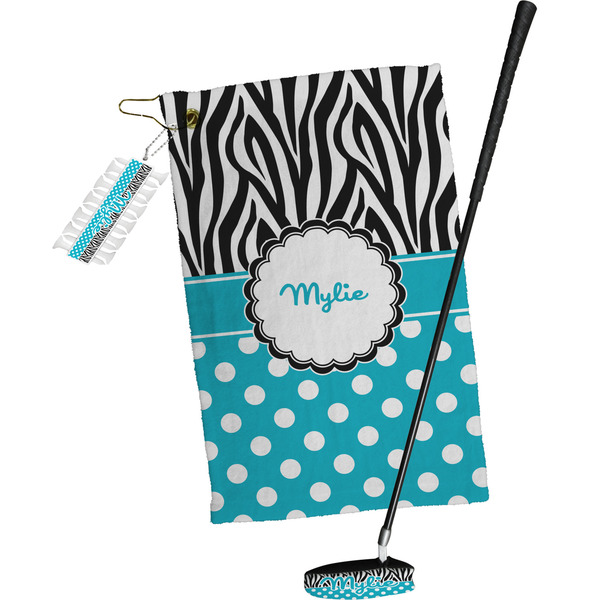 Dots & Zebra Golf Gift Kit (Full Print)