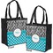 Dots & Zebra Grocery Bag - Apvl