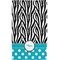 Dots & Zebra Hand Towel (Personalized)