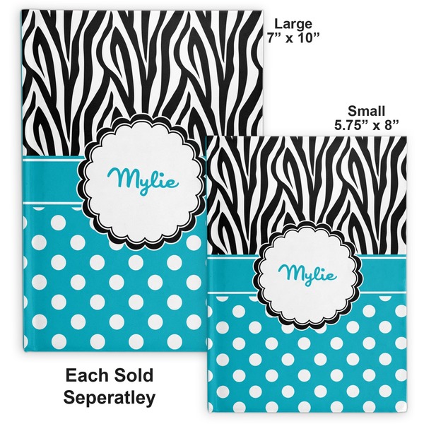 Dots & Zebra Hard Cover Journal - Compare