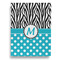 Dots & Zebra House Flags - Double Sided - BACK