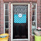 Dots & Zebra House Flags - Double Sided - (Over the door) LIFESTYLE