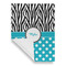 Dots & Zebra House Flags - Single Sided - FRONT FOLDED