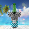 Dots & Zebra Jersey Bottle Cooler - LIFESTYLE