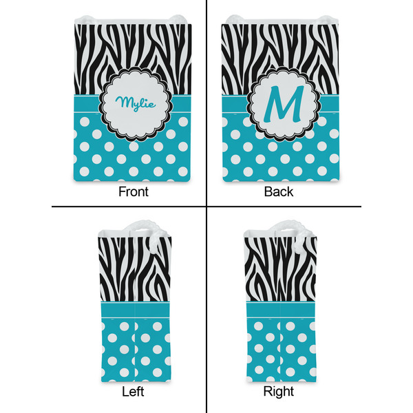 Dots & Zebra Jewelry Gift Bag - Matte - Approval