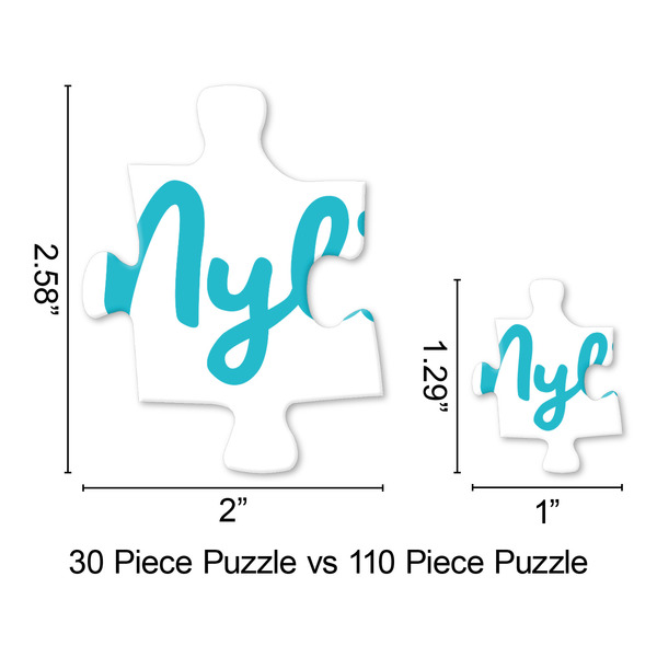 Dots & Zebra Jigsaw Puzzle - Piece Comparison