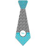 Dots & Zebra Iron On Tie - 4 Sizes w/ Name or Text