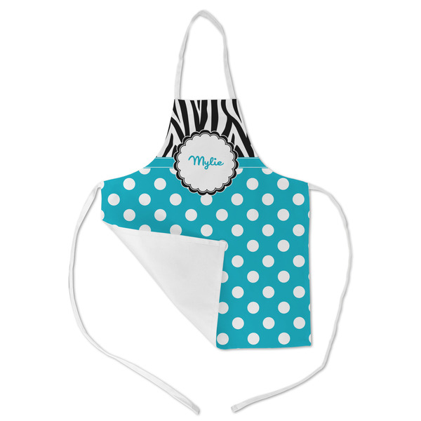 Dots & Zebra Kid's Aprons - Medium - Main (med/lrg)