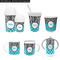Dots & Zebra Kid's Drinkware - Customized & Personalized