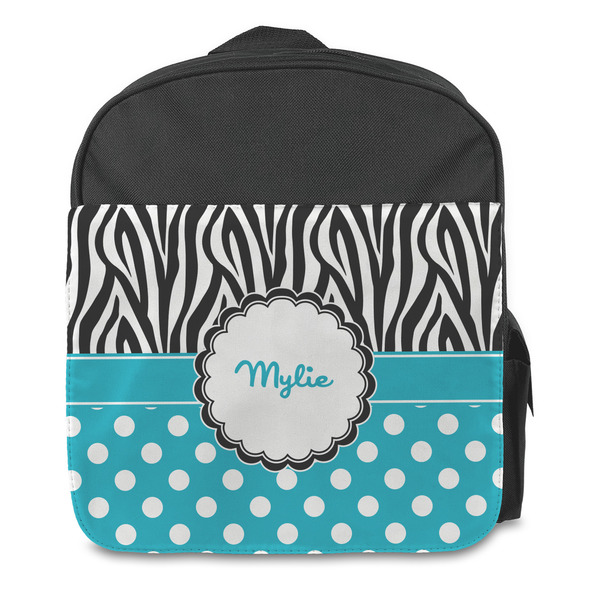 Dots & Zebra Kids Backpack - Front