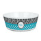 Dots & Zebra Kid's Bowl (Personalized)