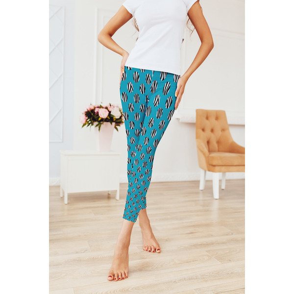 Dots & Zebra Ladies Leggings - LIFESTYLE 2