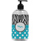 Dots & Zebra Plastic Soap / Lotion Dispenser (Personalized)