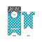 Dots & Zebra Large Phone Stand - Front & Back