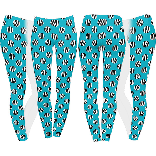 Dots & Zebra Leggings Turn Around - Apvl
