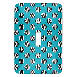 Dots & Zebra Light Switch Cover (Personalized)