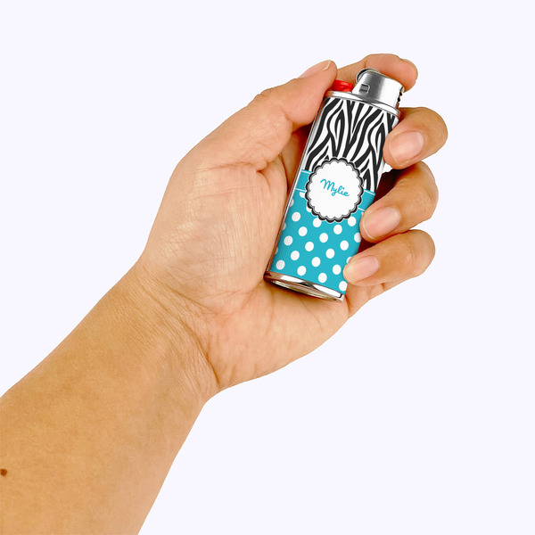 Dots & Zebra Lighter Case - LIFESTYLE