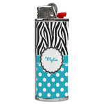 Dots & Zebra Case for BIC Lighters (Personalized)
