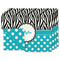 Dots & Zebra Linen Placemat - MAIN Set of 4 (double sided)