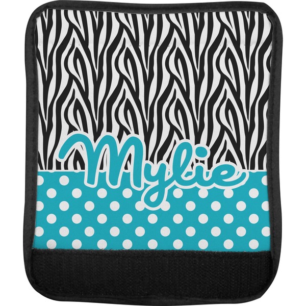 Dots & Zebra Luggage Handle Wrap (Approval)