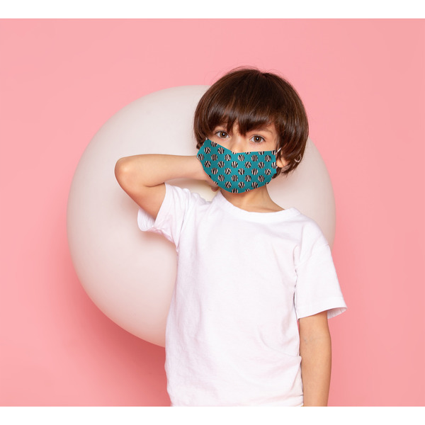Dots & Zebra Mask1 Child Lifestyle
