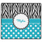 Dots & Zebra XL Gaming Mouse Pad - 18" x 16" (Personalized)