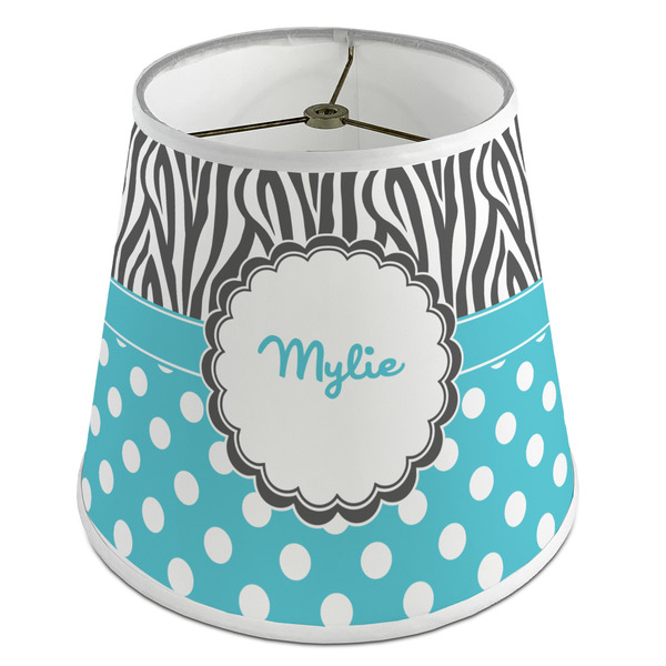 Custom Dots & Zebra Empire Lamp Shade (Personalized)
