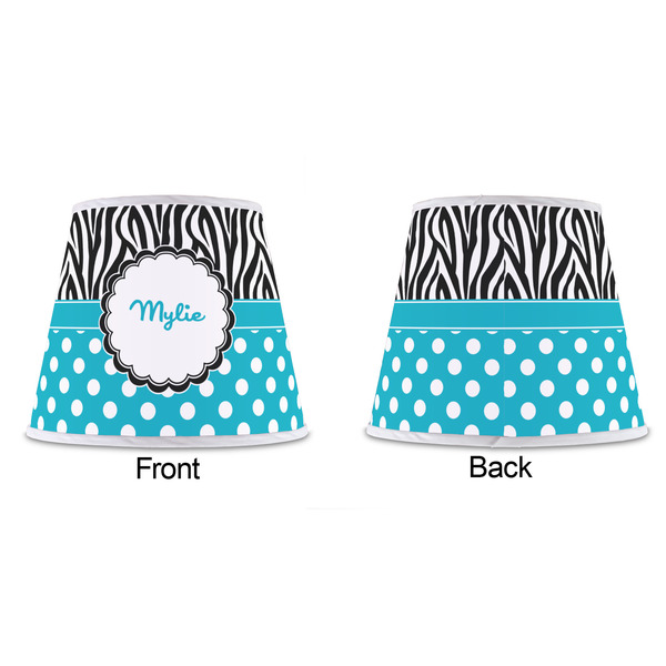 Dots & Zebra Poly Film Empire Lampshade - Approval
