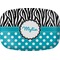 Dots & Zebra Melamine Platter (Personalized)