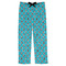 Dots & Zebra Mens Pajama Pants - Flat