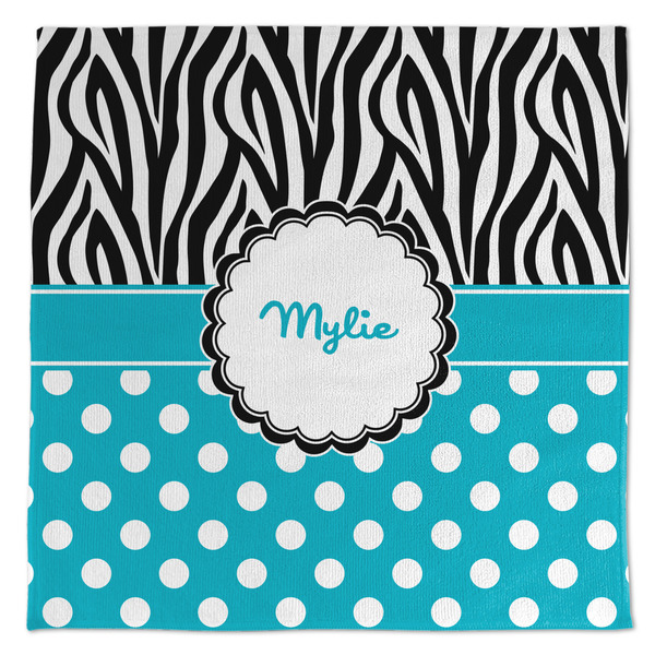 Dots & Zebra Microfiber Dish Rag - APPROVAL