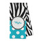 Dots & Zebra Kitchen Towel - Microfiber (Personalized)